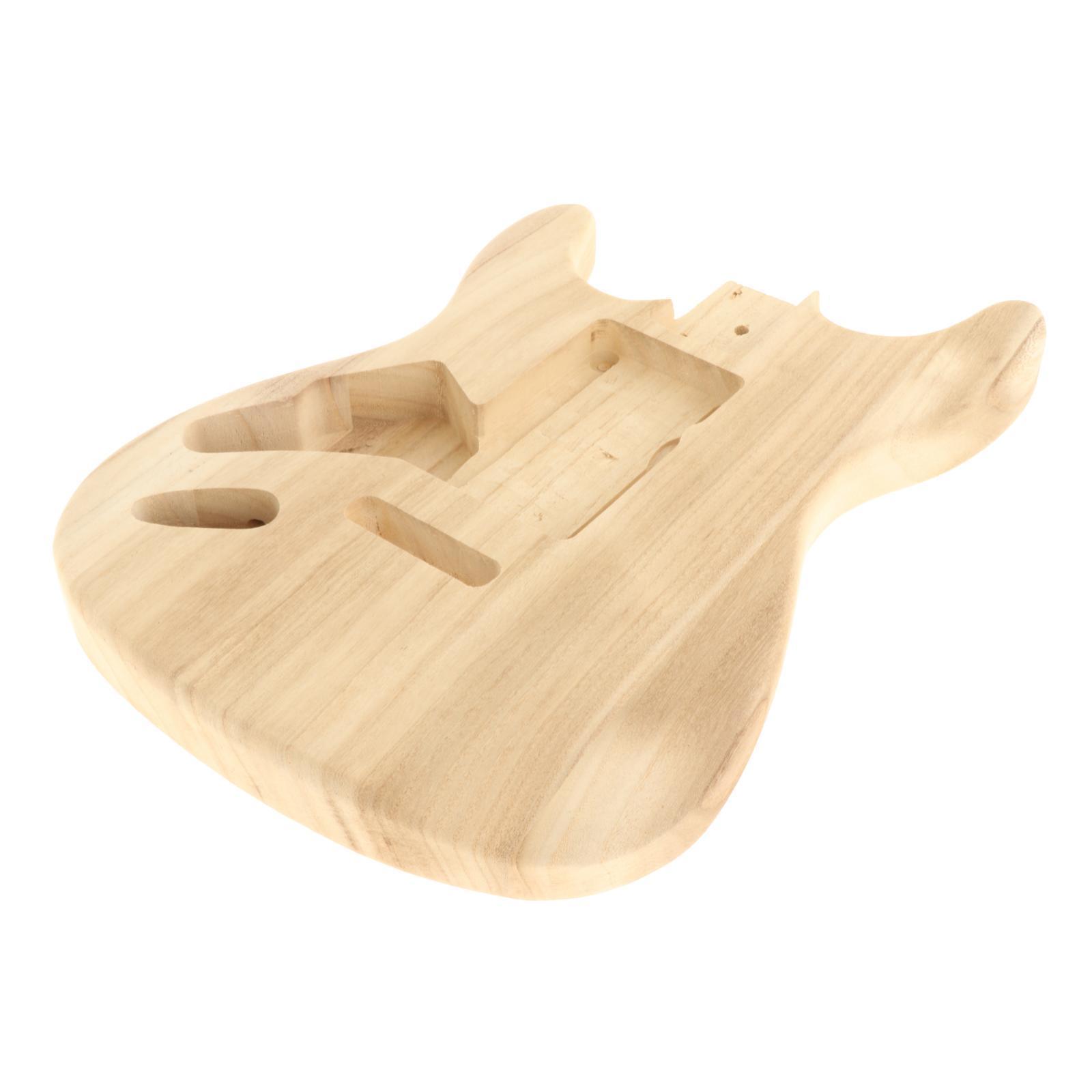 Unfinished Guitar Body Replacement Guitar Barrel Blank Guitar Body