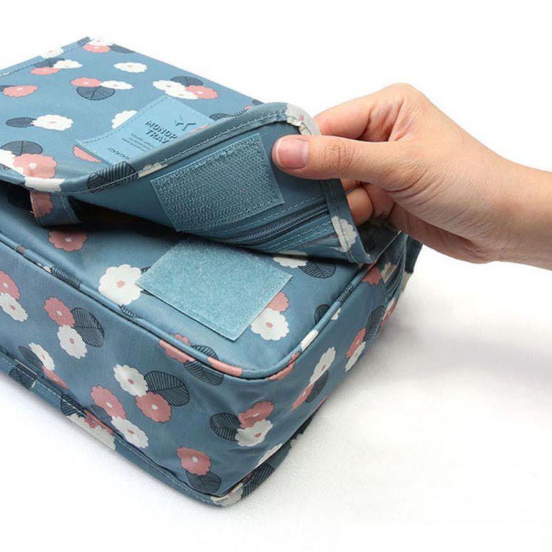 Túi đựng nhu yếu phẩm du lịch không thấm nước có móc treo tiện lợi
