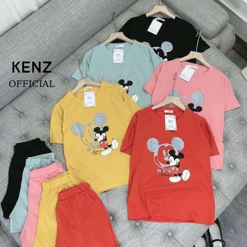 Bộ mặc nhà dễ thương họa tiết MICKEY - chất vải cotton mềm mại mát