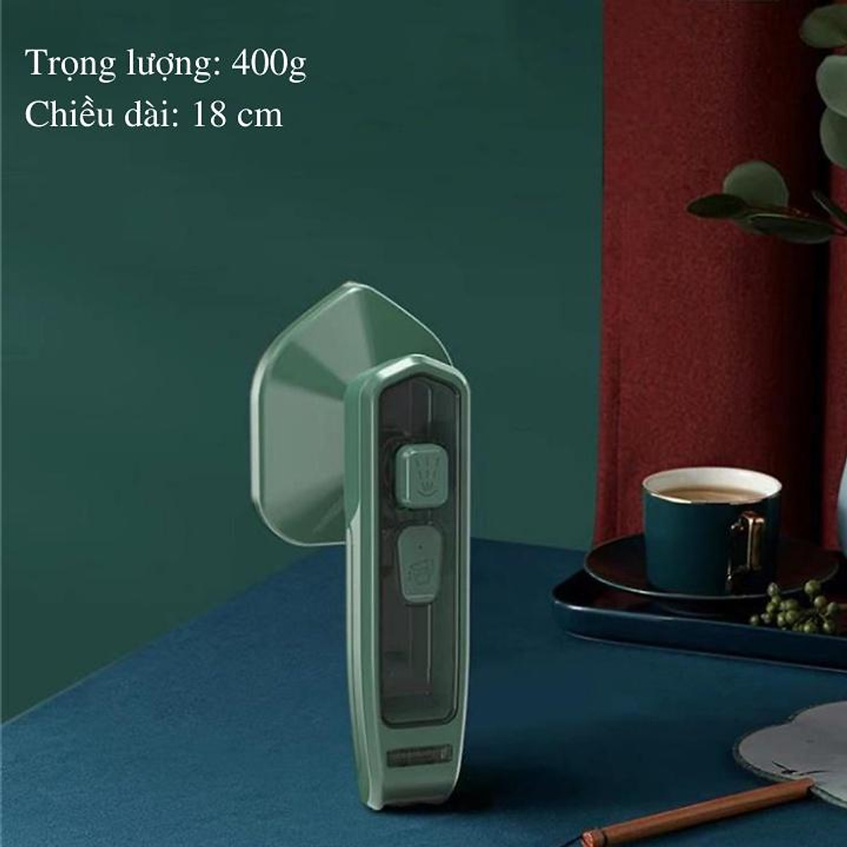Bàn là hơi nước, Bàn ủi hơi nước cầm tay, Bàn là mini nhỏ gọn rất tiện lợi mang đi du lịch - Hàng nhập khẩu