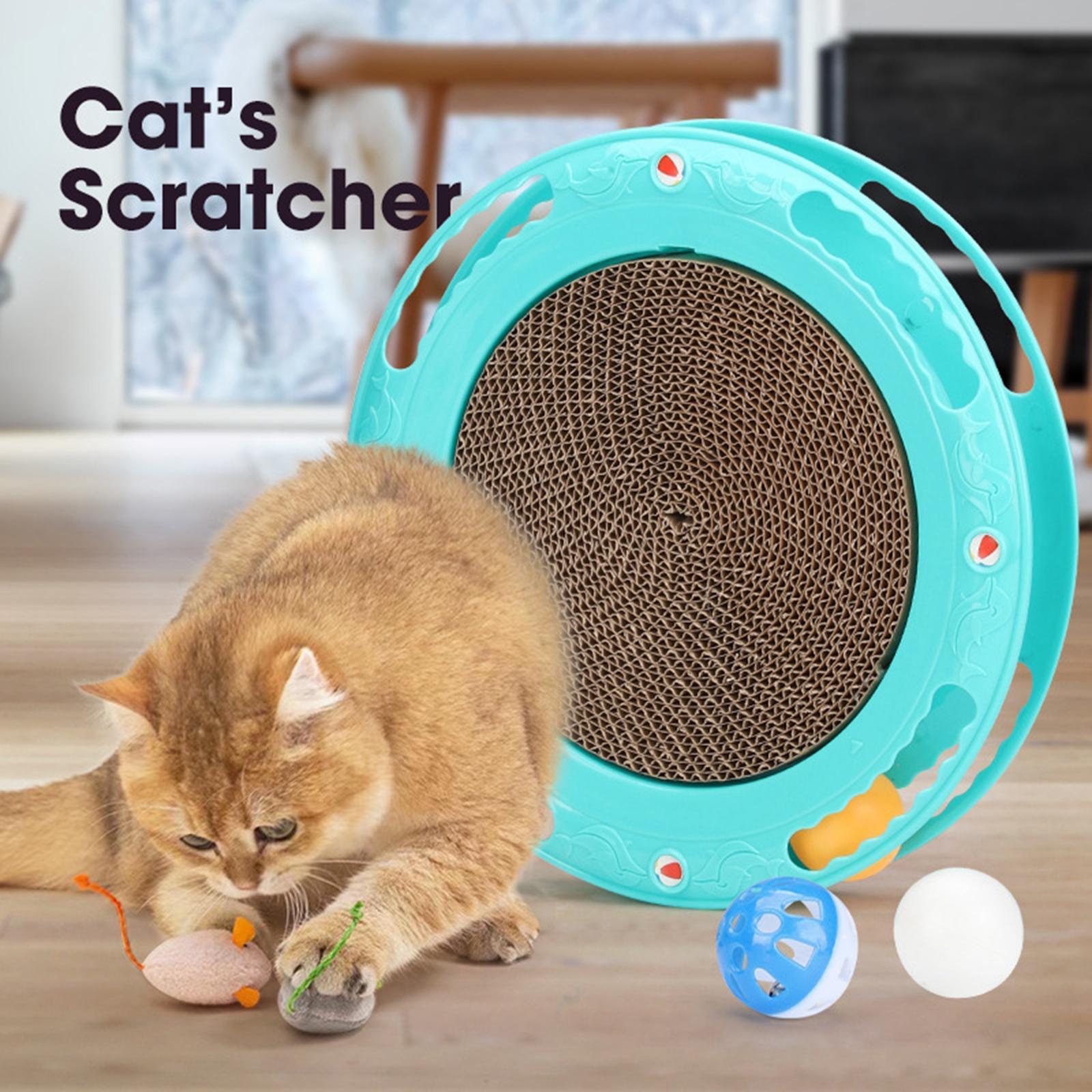 Durable Cat Scratching Board Nonslip Bottom Scratch Pad Grinding Claw Nest
