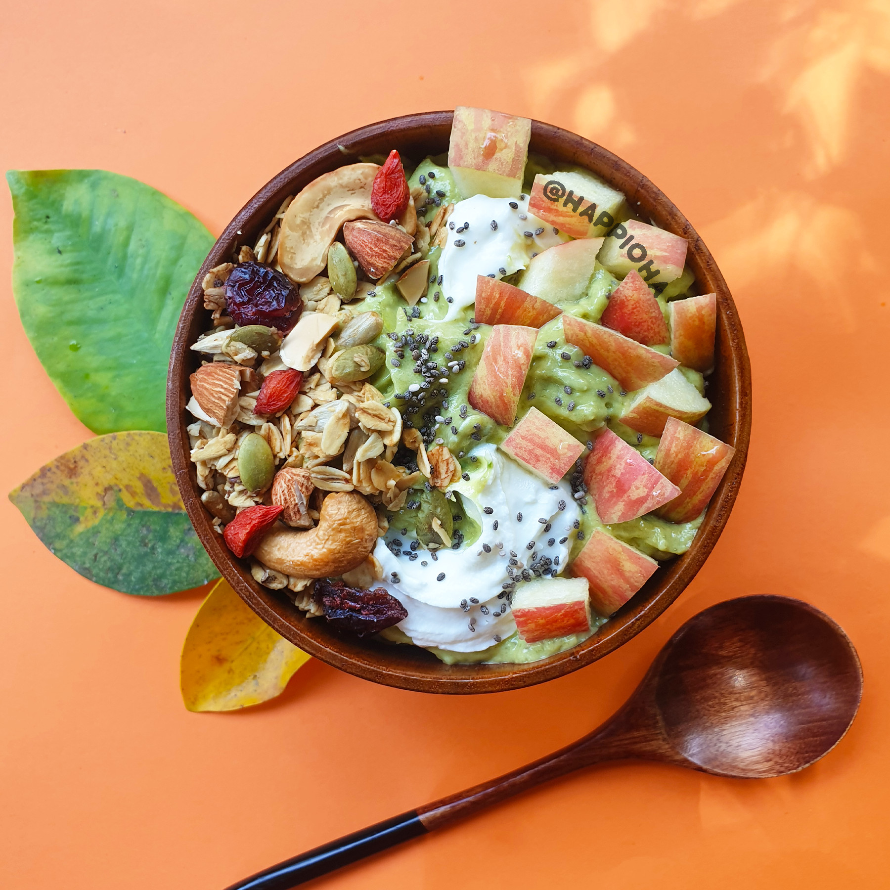 Combo ngũ cốc 8 loại hạt trái - Vị cacao & vị quả mọng - Không đường tinh luyện/phụ gia - HAPPI OHA GRANOLA