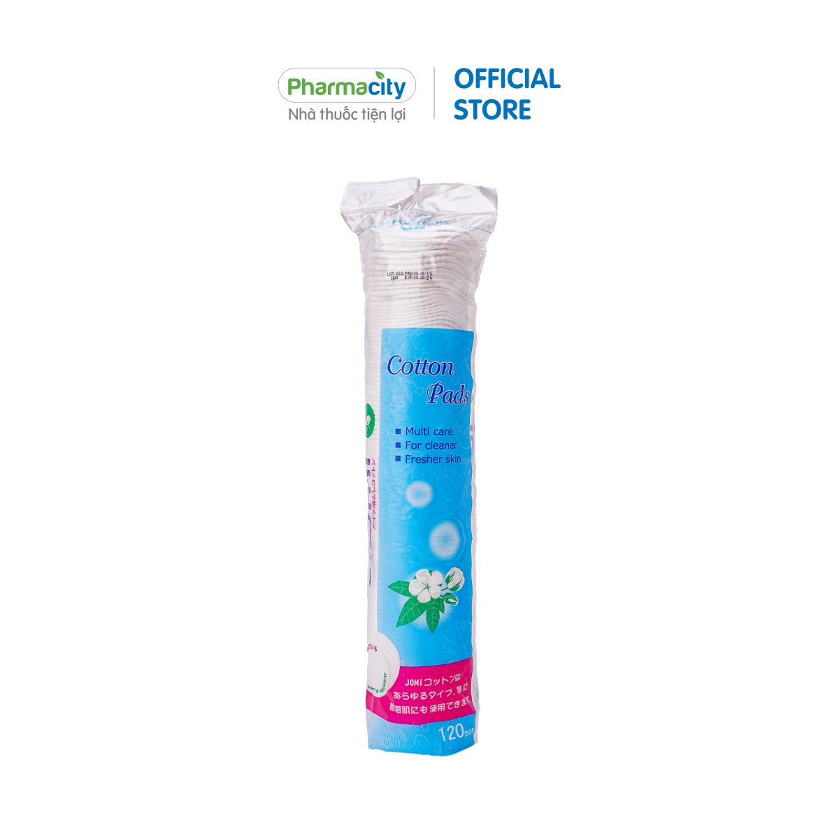 Bông tẩy trang Jomi Cotton Pads