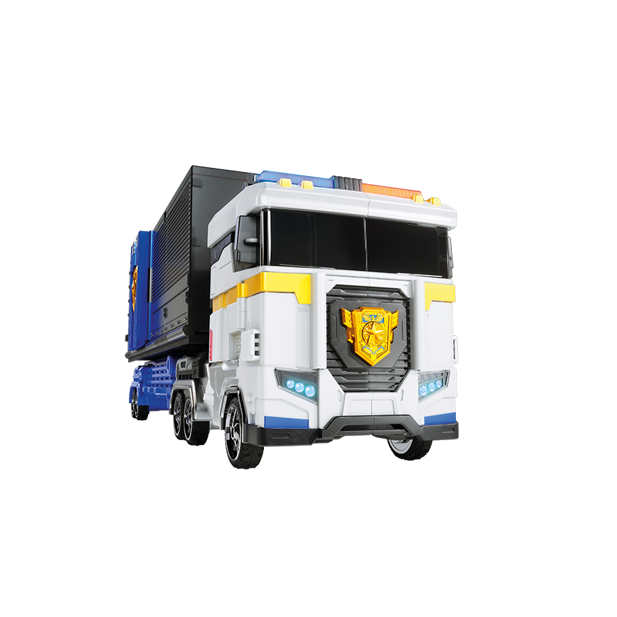 Đồ Chơi Robot Chỉ Huy Captain Commander Biến Hình Xe Container Miniforce 505011