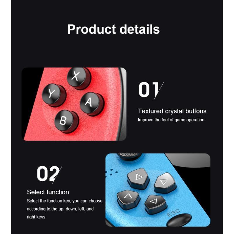 Máy Chơi Game Cầm Tay X12 5.1inch PS 1000 Trò Chơi Cổ Điển Tích Hợp Thẻ TF