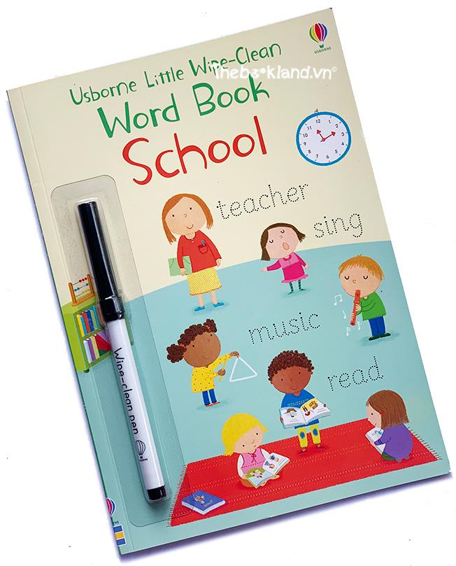 Little wipe clean word book: School