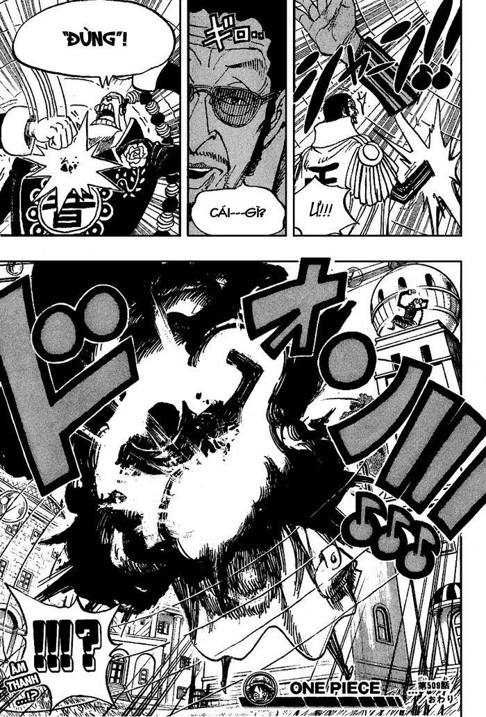 đảo hải tặc - one piece chapter 509 21