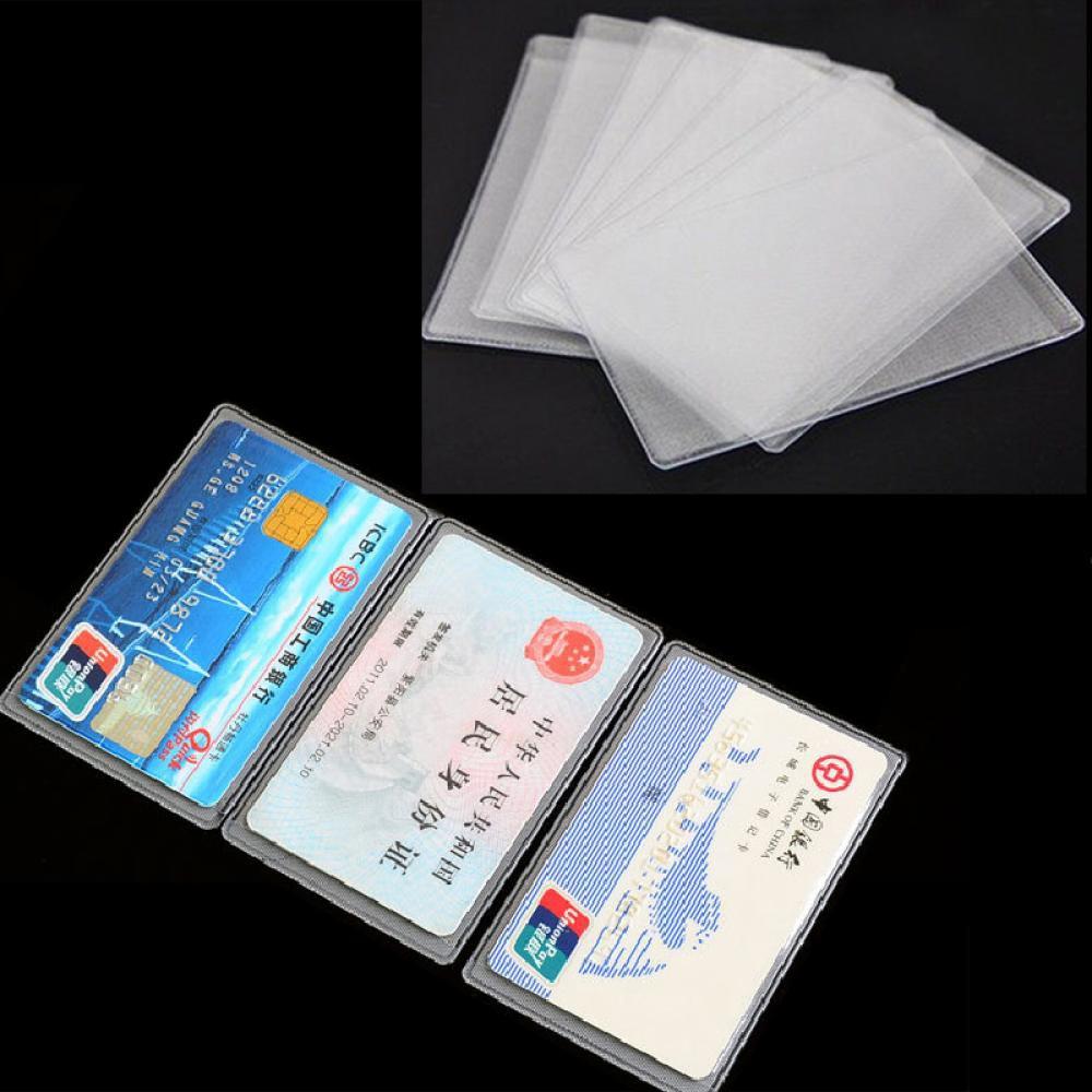 Set 10 Túi bọc bảo vệ thẻ ngân hàng, thẻ tên chống bay màu