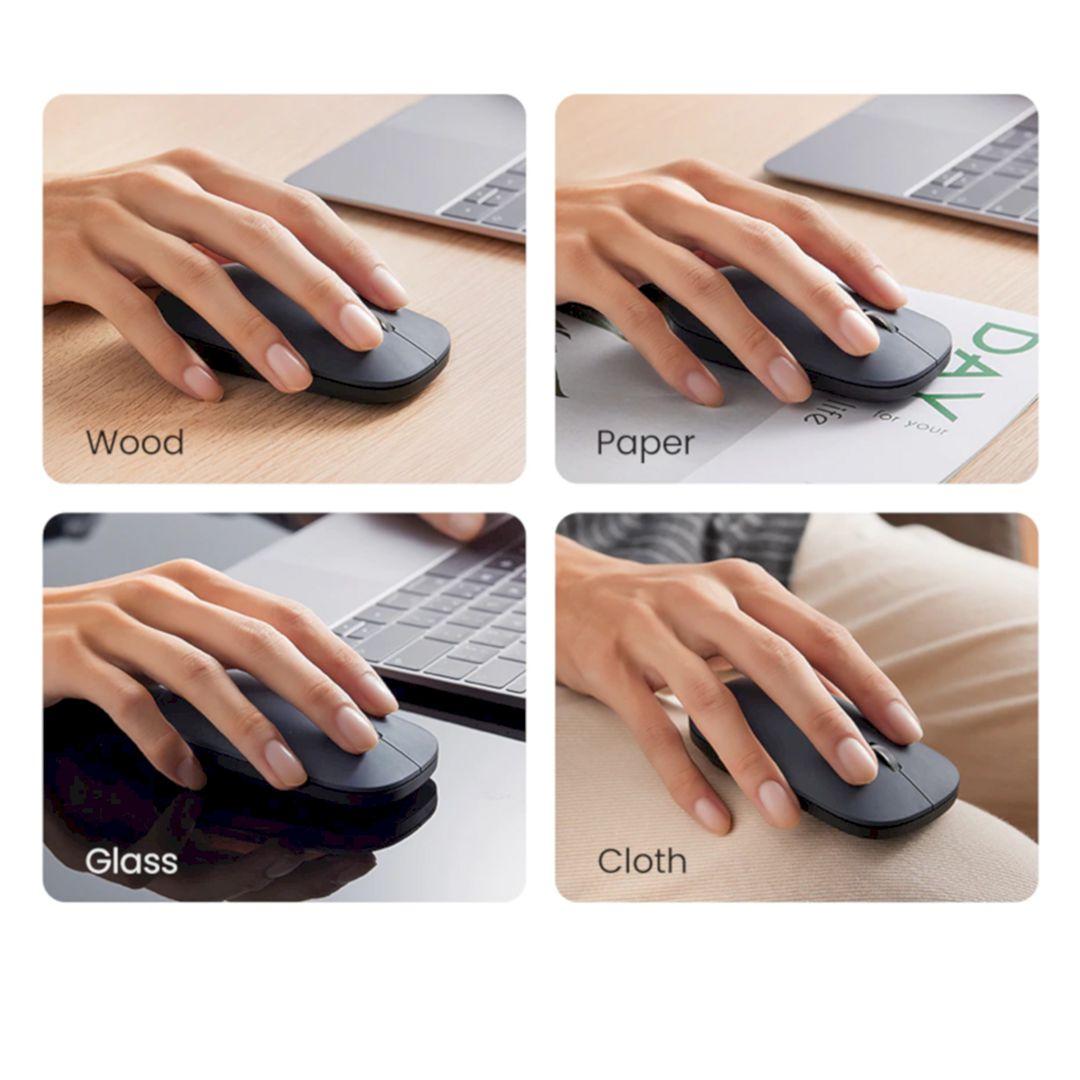 Ugreen UG90372MU001TK 4000dpi 10M 2.4g Màu Đen Chuột không dây - HÀNG CHÍNH HÃNG
