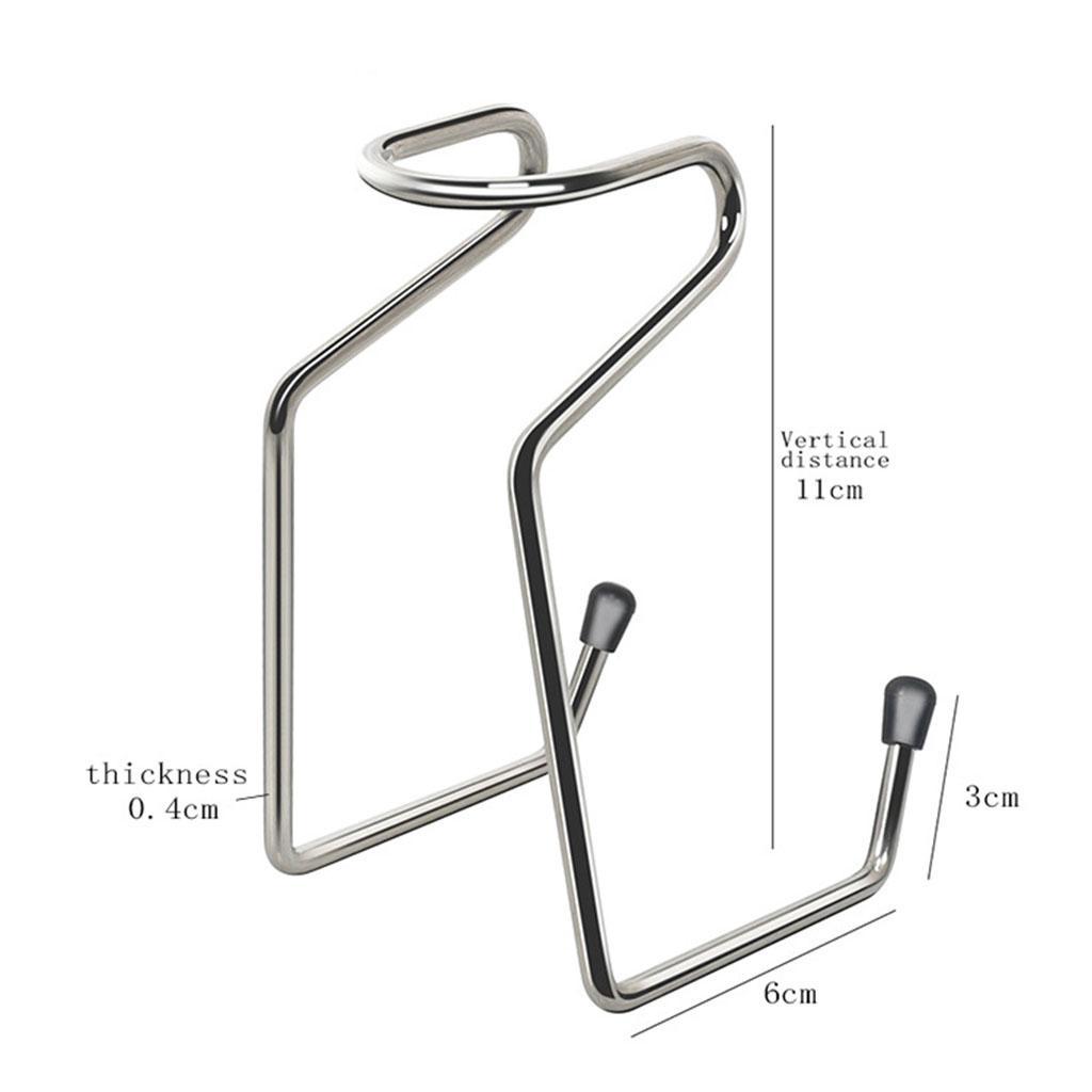Metal Bowl Shaving Brush Stand Holder Organizer For Salon Home Prolong Life