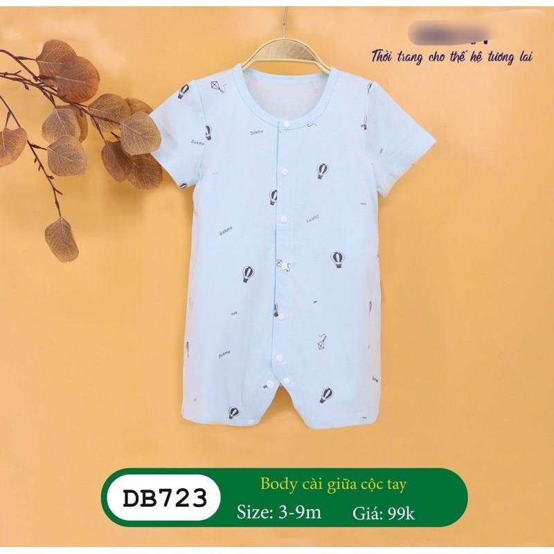 Body đùi - Trắng xanh,6-9m