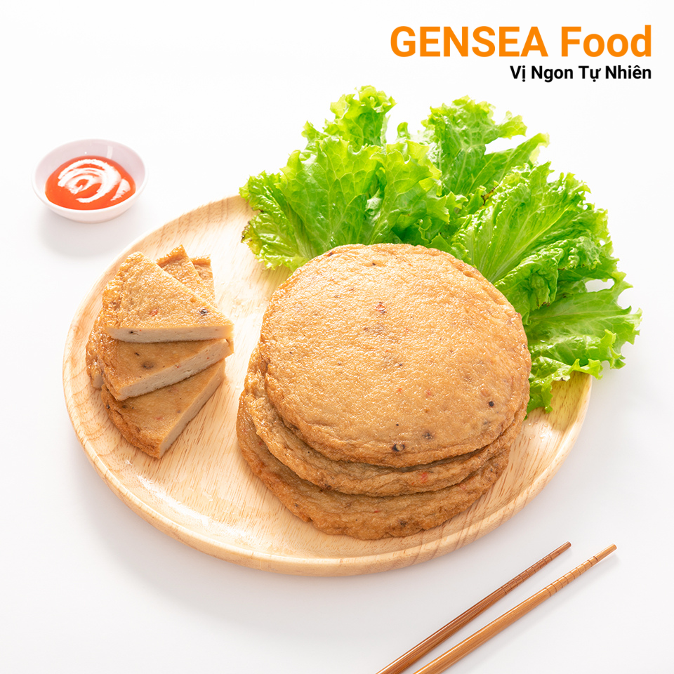 Chả Cá Nha Trang Thượng Hạng 100% Thịt Cá Bống, Cá Mối và Cá Đổng vị Ngon Chính Gốc GENSEA Food G1050