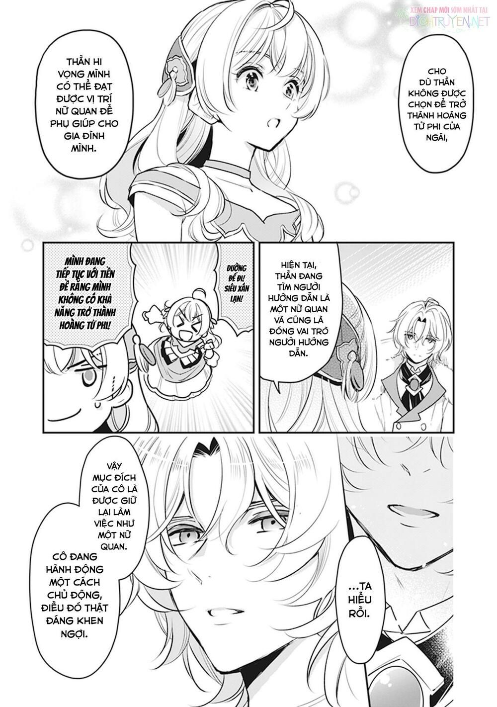 tôi là ứng cử viên cho vị trí hoàng tử phi nhưng tôi chắc kèo là tôi trúng rồi! chapter 9 10