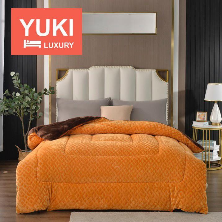 Chăn đông Đại hàn YUKY siêu ấm mềm mịn
