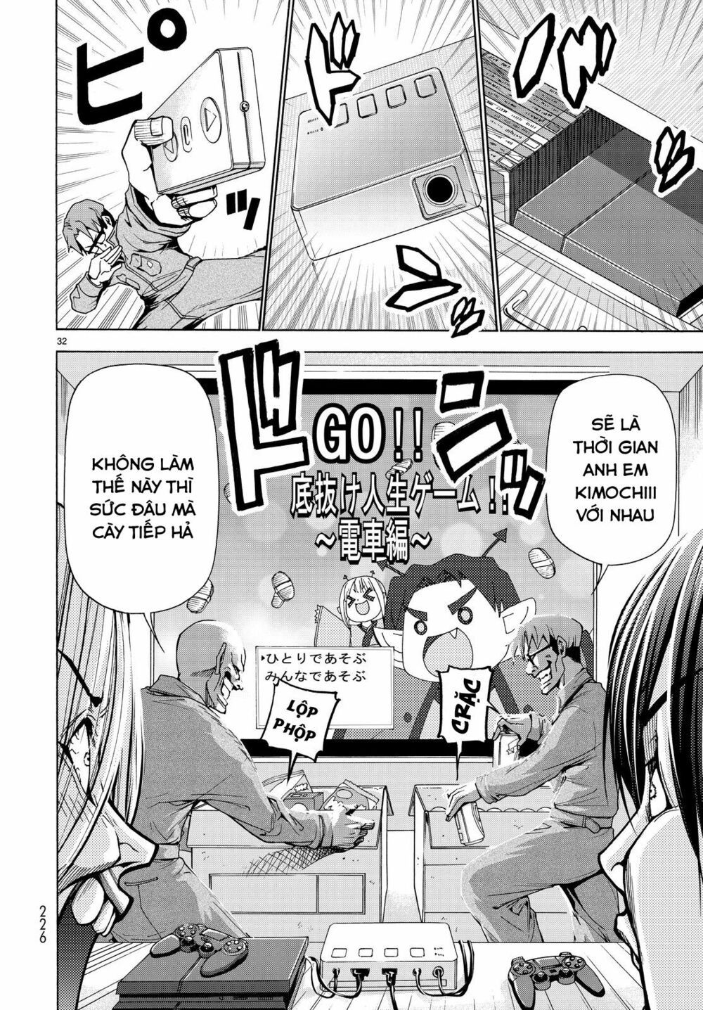 cô gái thích lặn - grand blue chapter 40 32