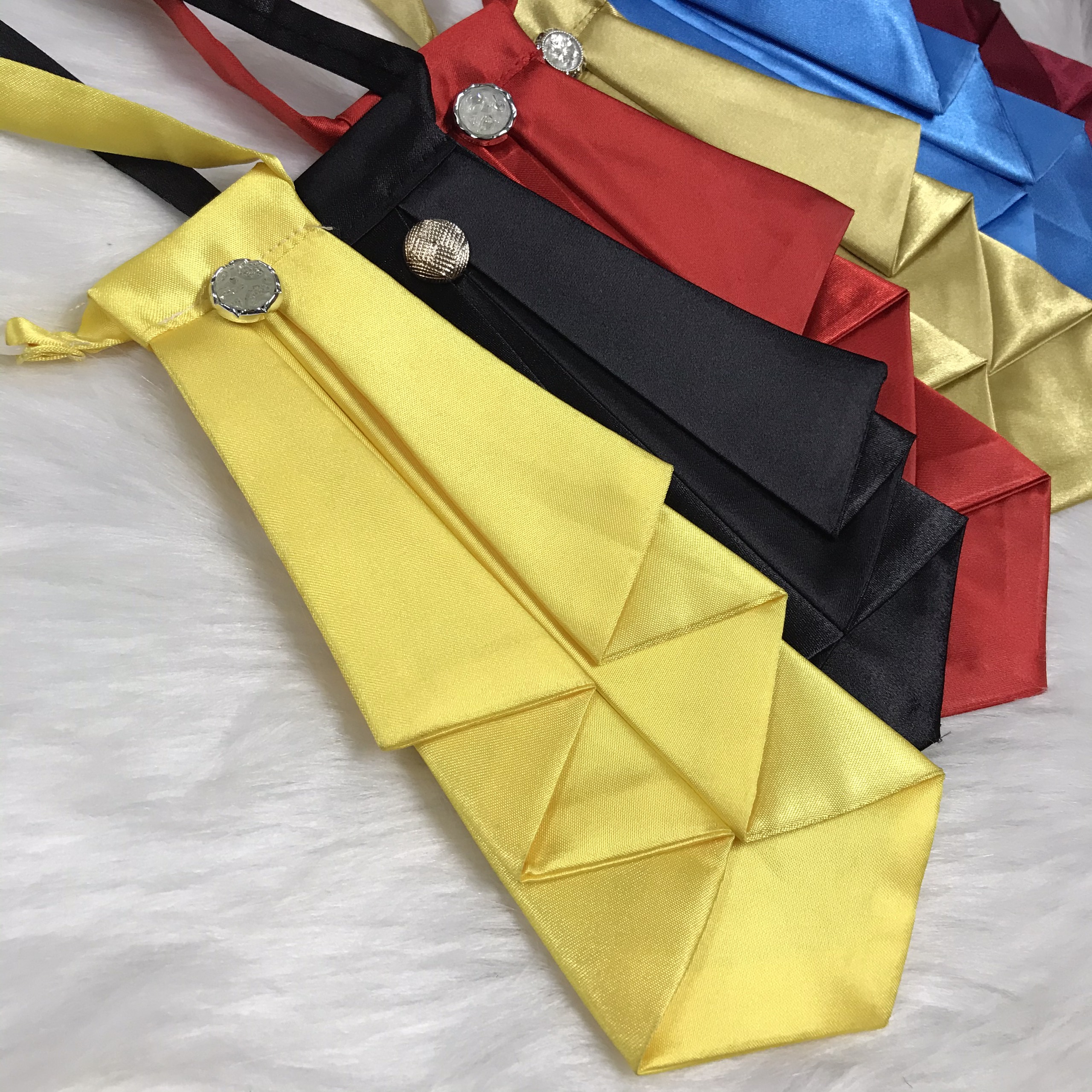 Cà vạt nữ KING caravat vải silk phi bóng cavat cao cấp giá rẻ x08