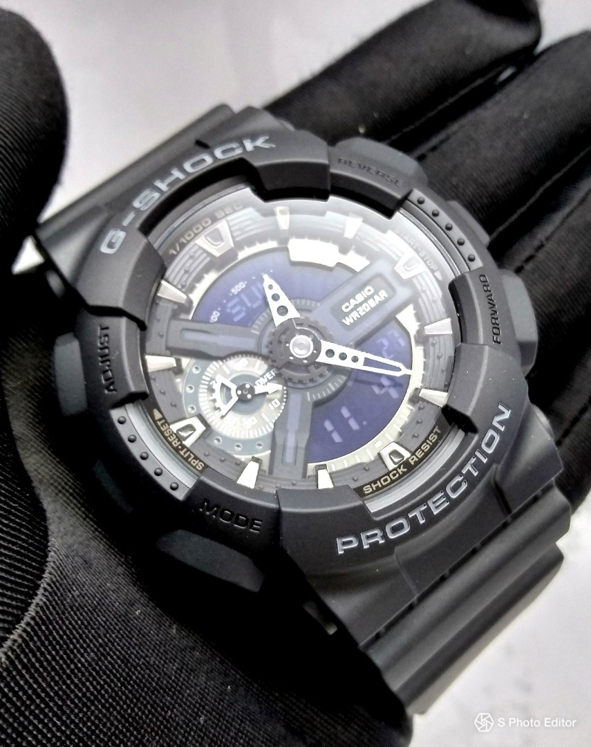 Đồng hồ nam dây nhựa Casio G-SHOCK GA-110-1BDR