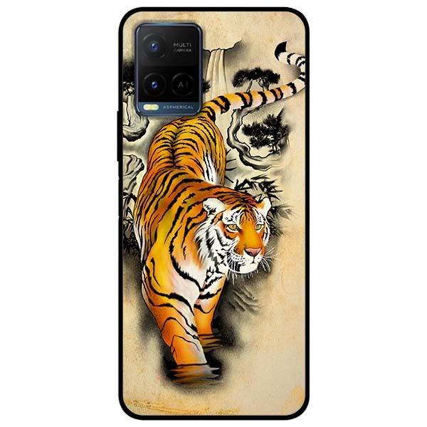 Ốp lưng dành cho Vivo Y21 - Vivo Y21s mẫu Hổ