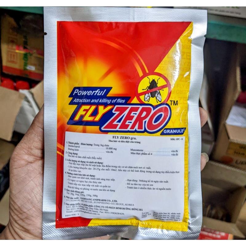 Bả bẫy diệt ruồi nhập khẩu Hàn Quốc Fly Zero. Túi 100g. Dẫn dụ ruồi cực nhậy