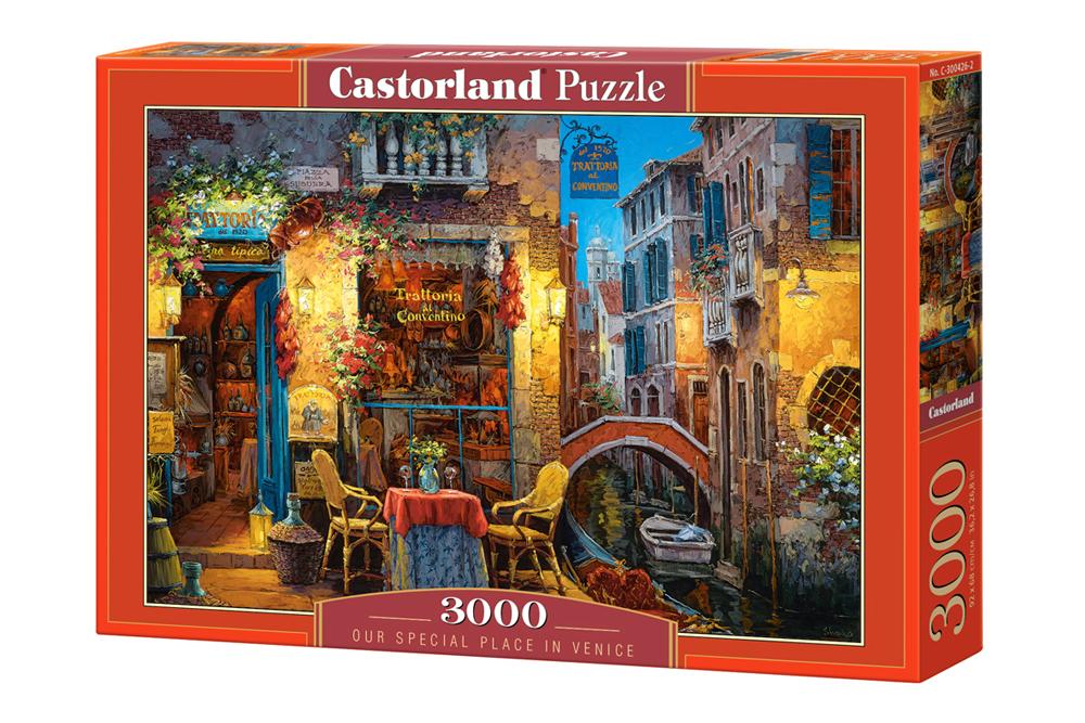 Xếp hình puzzle Our Special Place in Venice 3000 mảnh CASTORLAND C-300426