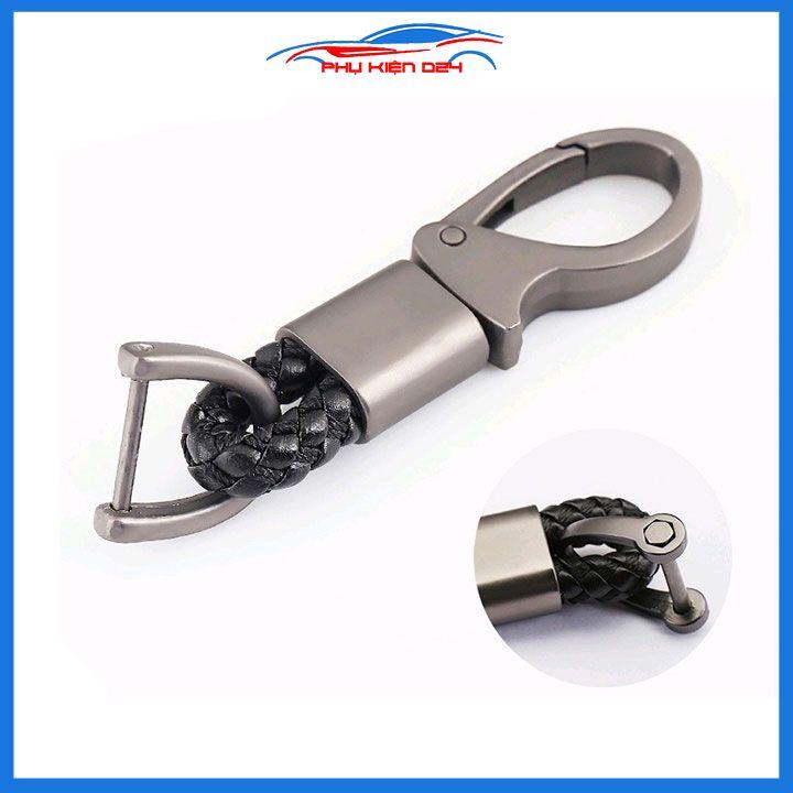 Ốp khóa cacbon Avaza 2021-2023 kèm móc khóa