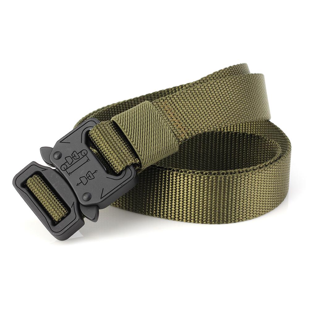 Nam Mới Cứng Chiến Thuật Đai Quân Sự Quạt Phong Cách Thể Thao Ngoài Trời Bên Trong Thắt Lưng Nam, Nữ Tướng Giải Trí đai Nylon 2.5CM