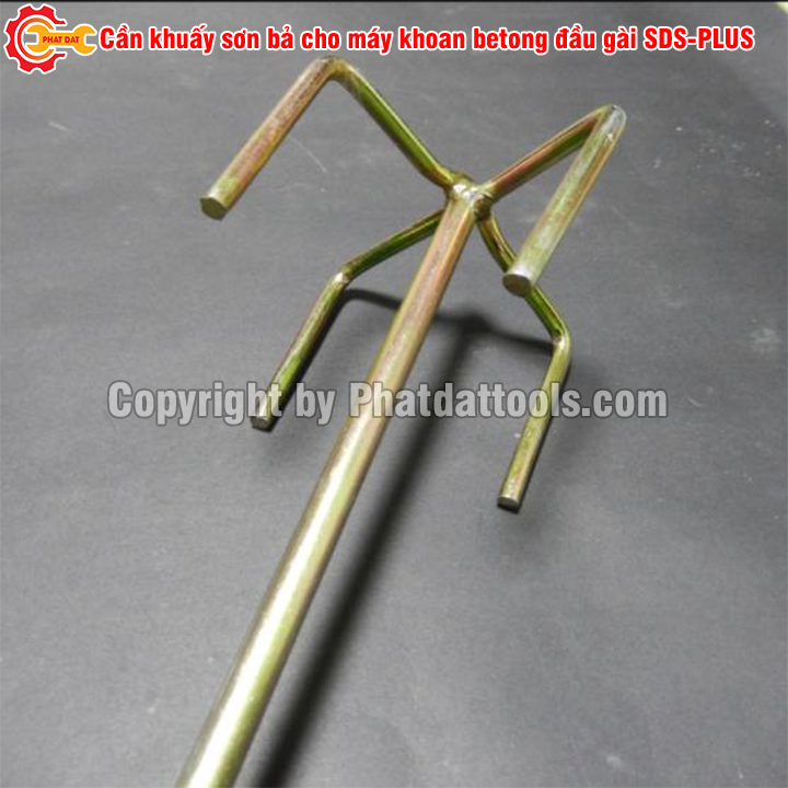 Cần khuấy sơn cho máy khoan betong đầu gài SDS