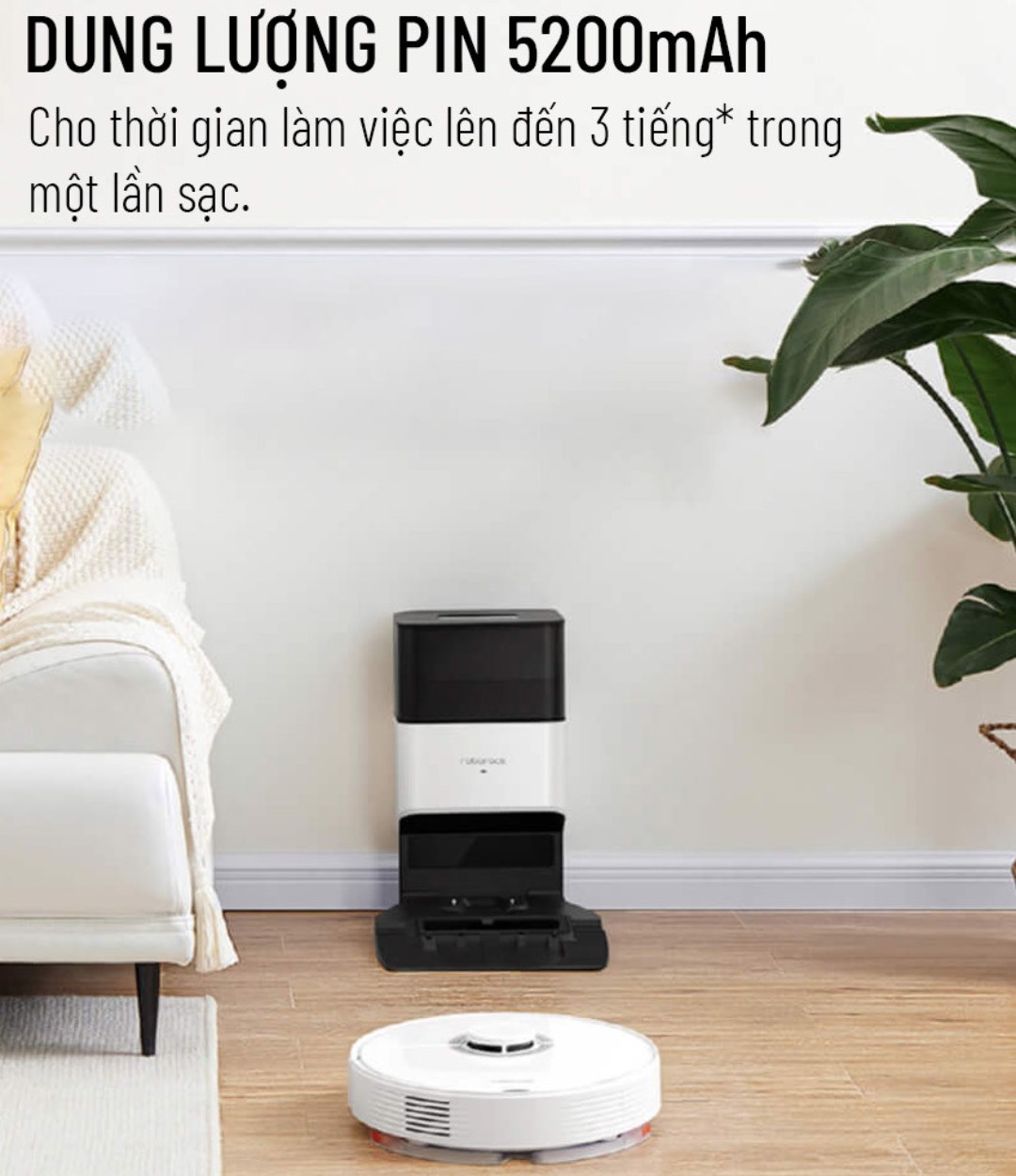 Robot Hút Bụi Lau Nhà Thông Minh ROBOROCK Q7 MAX+ Bản Quốc Tế - Hàng Chính Hãng