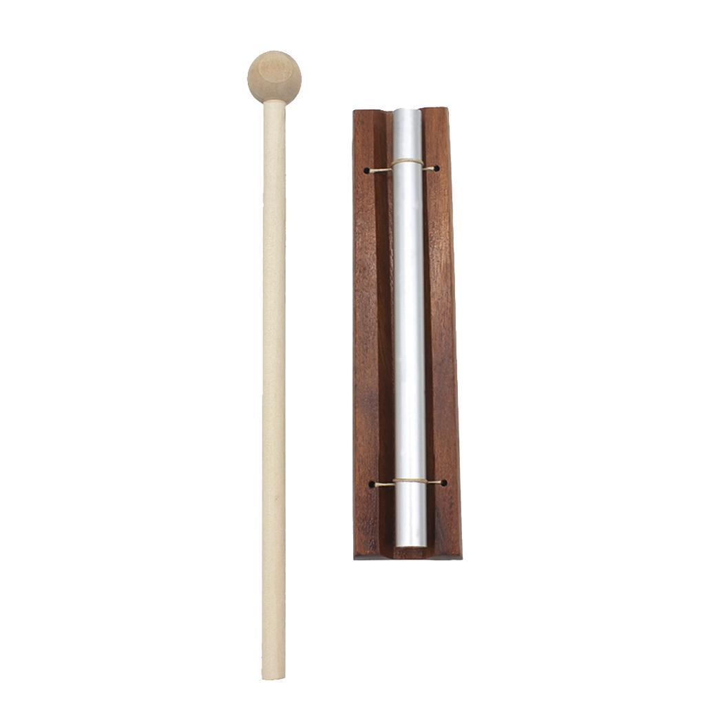 Chime on Wooden Base w/ Mallet  for Yoga Meditation
