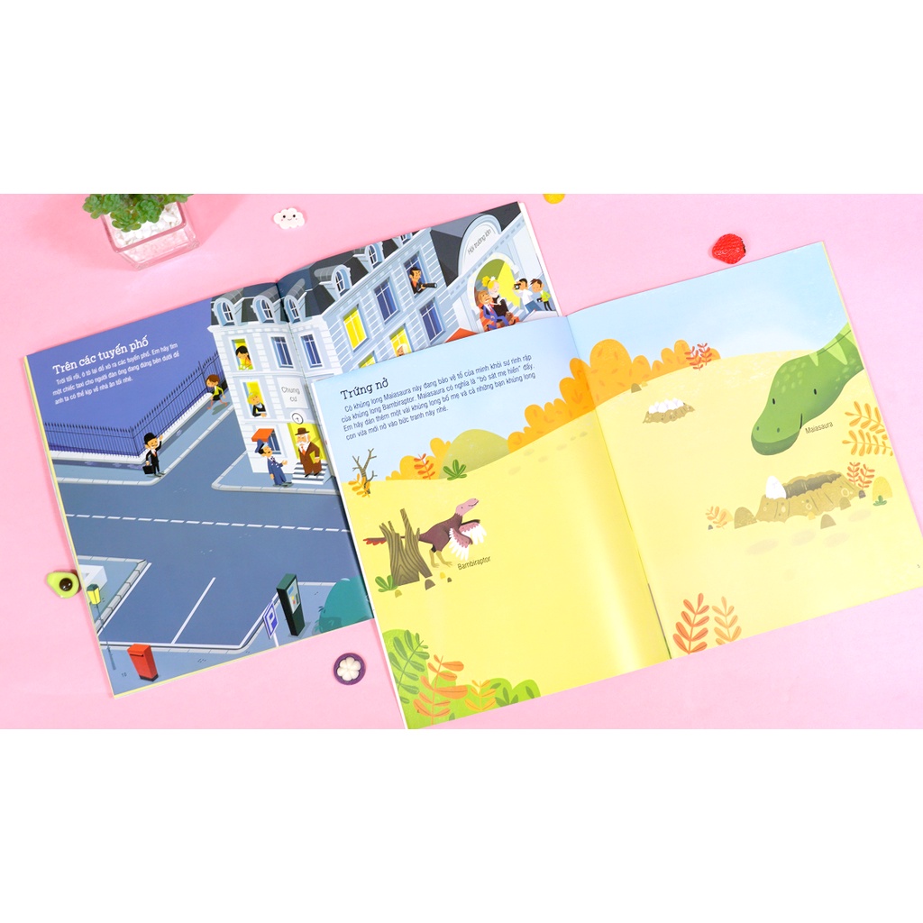 Sách - First Sticker Book - Sách dán hình đầu đời cho bé (Nhiều chủ đề) - Đinh Tị Books