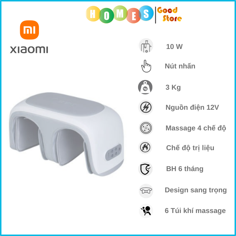 Máy Mát Xa Đầu Gối Và Chân Đa Năng XIAOMI Momoda SX383 4 Chế Độ - Hàng Chính Hãng