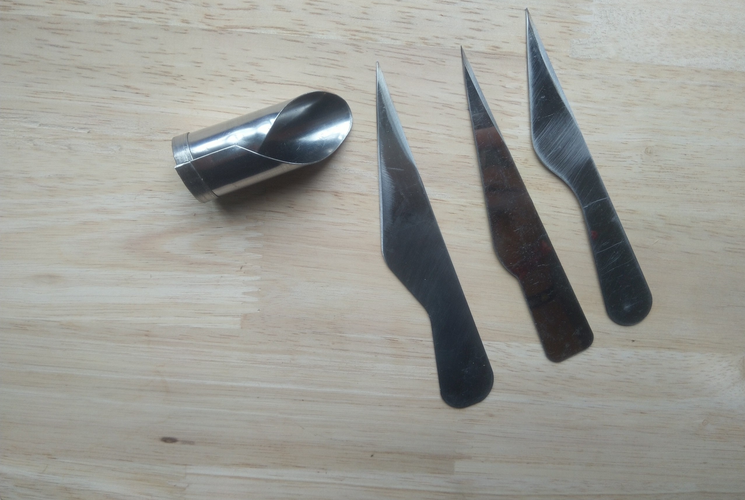 Combo 5 Ngón tay inox dùng để tách đầu tôm