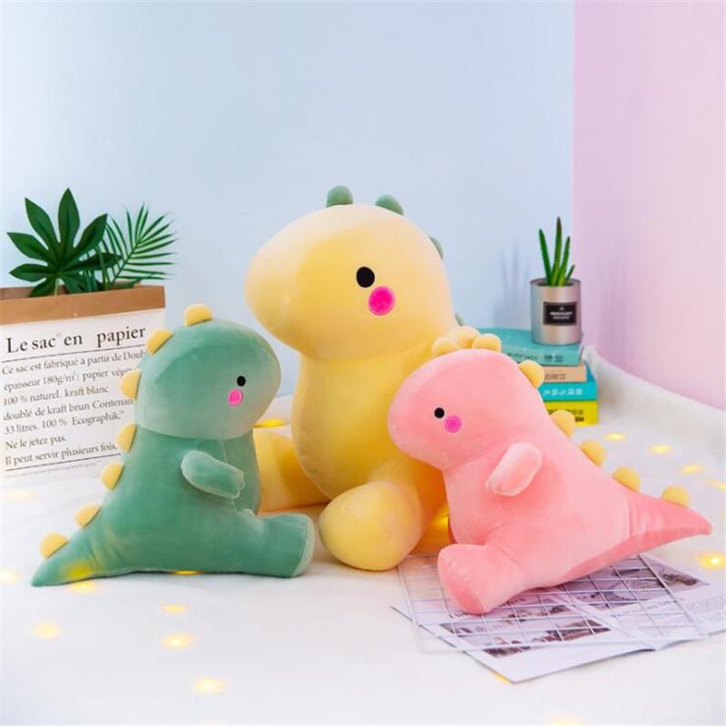 22-60Cm Siêu Mềm Khủng Long Đáng Yêu Sang Trọng Búp Bê Hoạt Hình Thú Nhồi Bông Dino Đồ Chơi Dành Cho Trẻ Em Bé Ôm Búp Bê gối Ngủ Trang Trí Nhà
