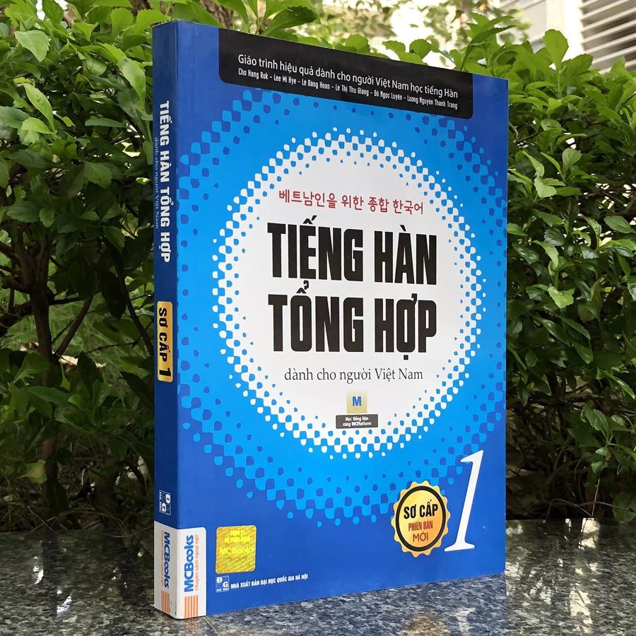 Sách - Trọn Bộ 12 Cuốn Giáo Trình Tiếng Hàn Tổng Hợp Bản Đen Trắng Tập 1, 2, 3, 4, 5, 6 (SGK+SBT)