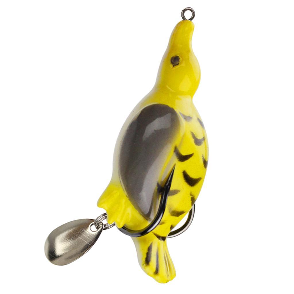 Duck Fishing Lure Topwater Hollow Body Duck Lure Soft Bait Artificial Lure