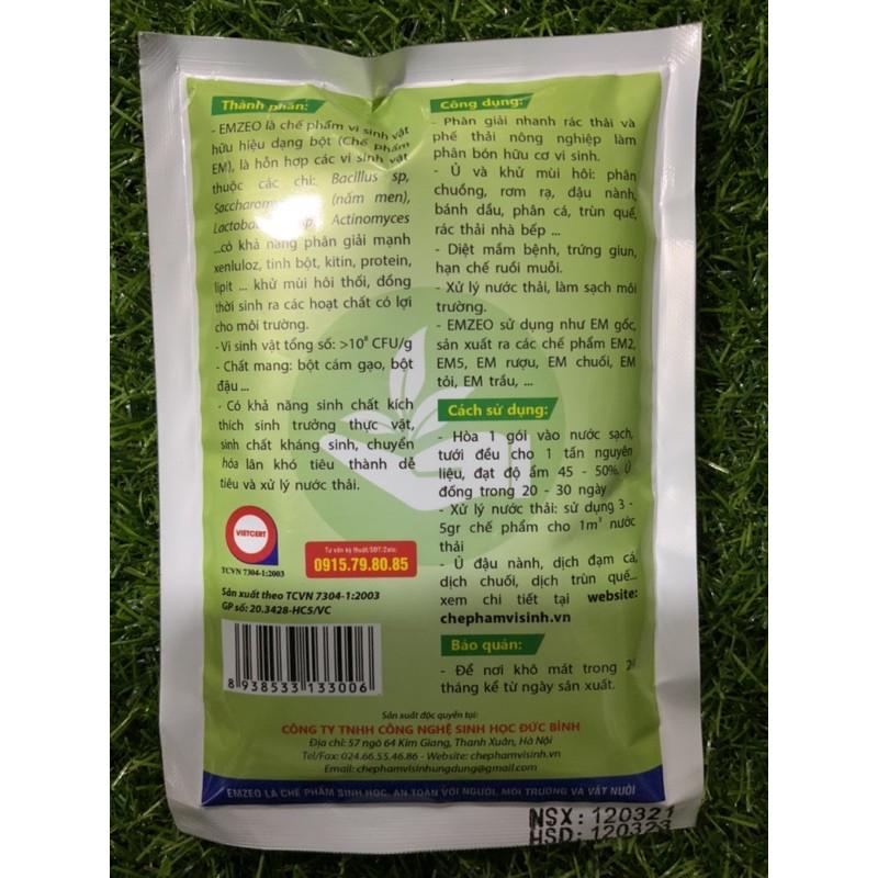 BỘ ĐÔI EMIC & EMZEO MEN Ủ SINH HỌC HỮU HIỆU