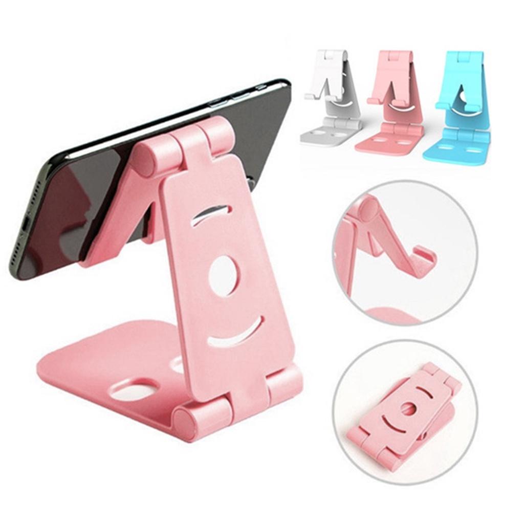 【ky】Universal Desktop Tablet Phone Stand ABS Folding Portable Cellphone Bracket Gift