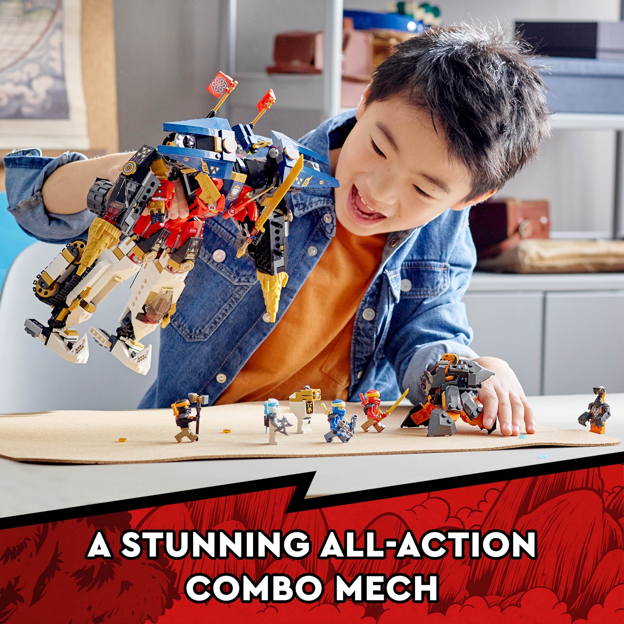 LEGO Ninjago 71765 Bộ đôi chiến giáp dũng mãnh