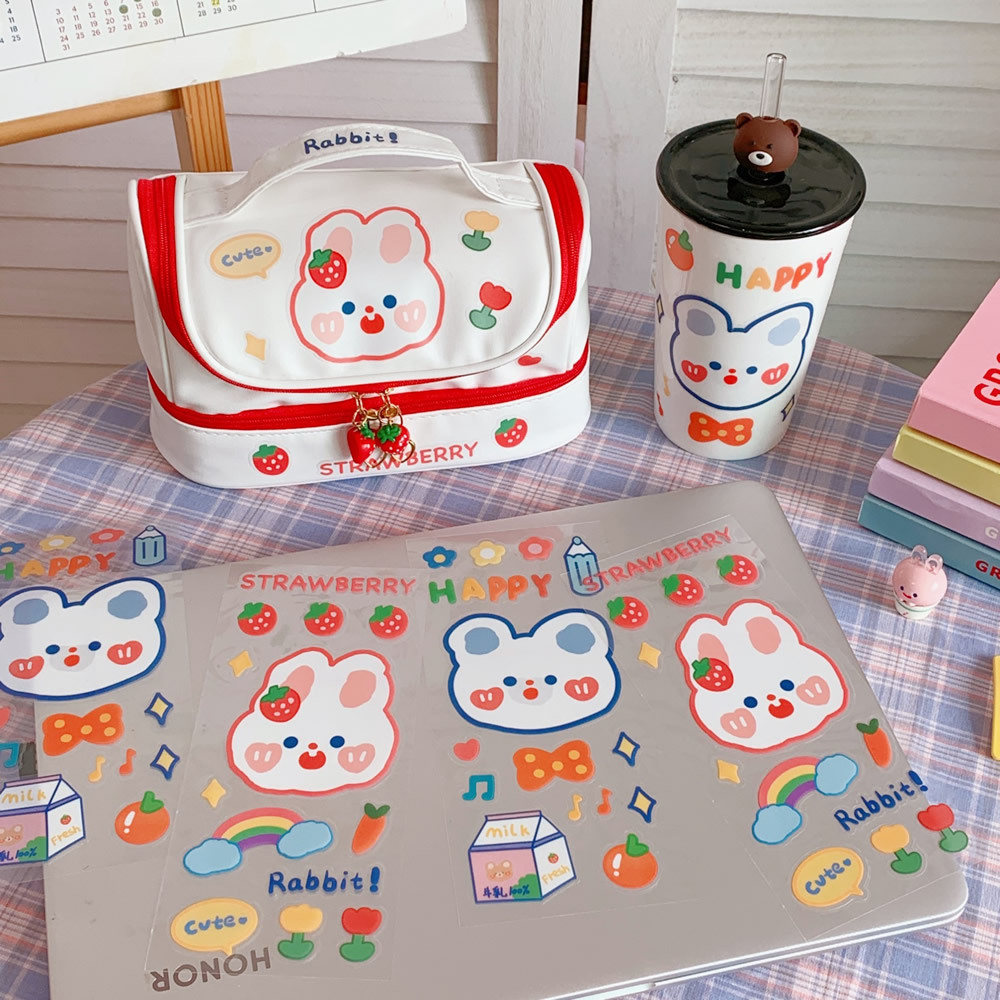 Sticker Dán Đa Năng Nhiều Màu Sắc Siêu Xinh, Cute