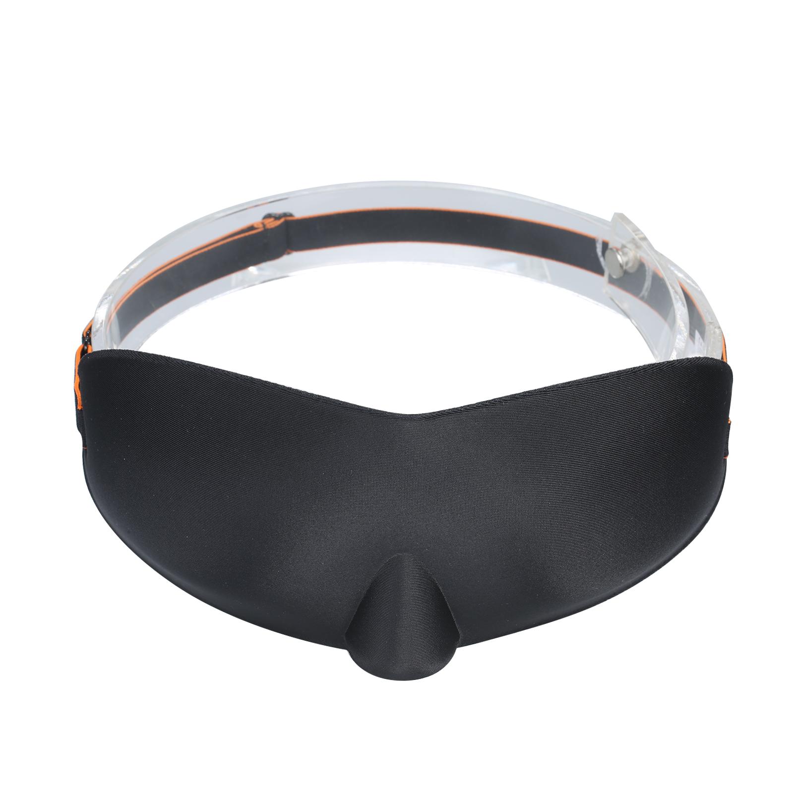 Comfotable Sleep Mask 3D Contoured Total Blackout Eye Mask Airplane Travel Eye Mask Breathable Sleep Blindfold with