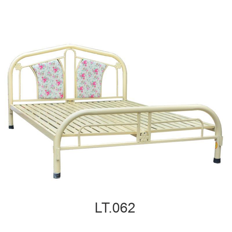 Giường sắt cao cấp 1m6 x 2m - Bảo hành 1 năm