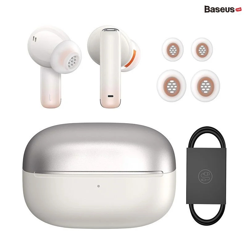 Tai Nghe Bluetooth Chống Ồn Thông Minh Baseus Storm 1 ANC TWS - Hàng Chính Hãng - Hàng Nhập Khẩu