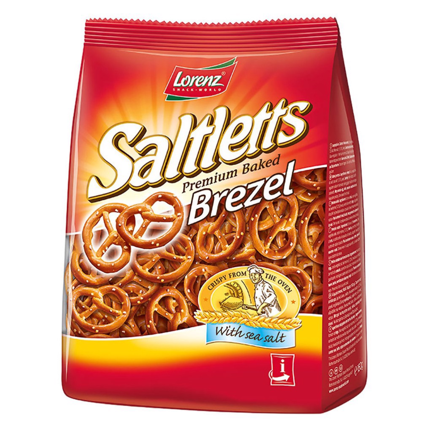 BÁNH XOẮN VỊ MUỐI BREZEL LORENZ SALTLETTS BREZEL 90g