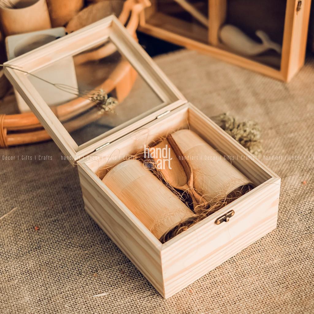 - Hộp gỗ quà tặng - Wooden gift box