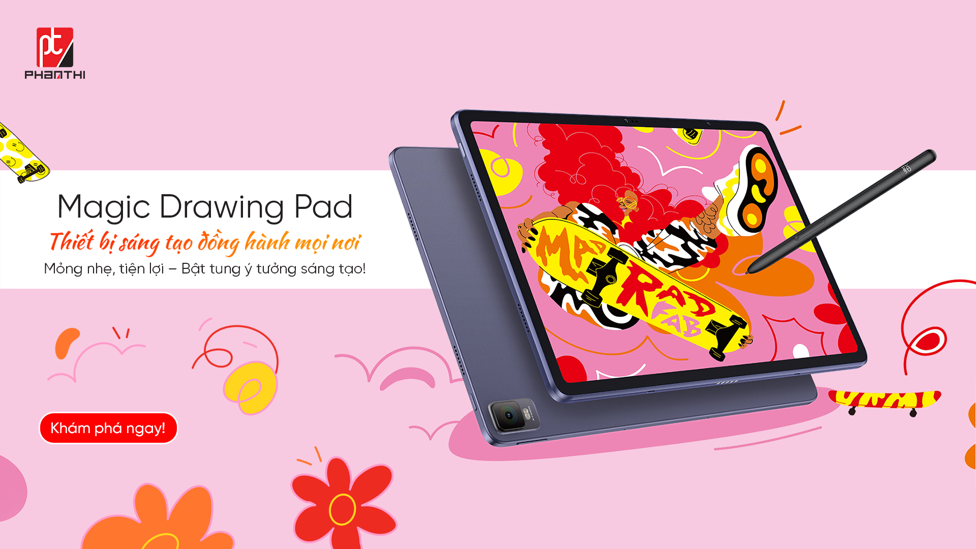 Bảng Vẽ Màn Hình XPPEN Magic Drawing Pad - Hàng Chính Hãng