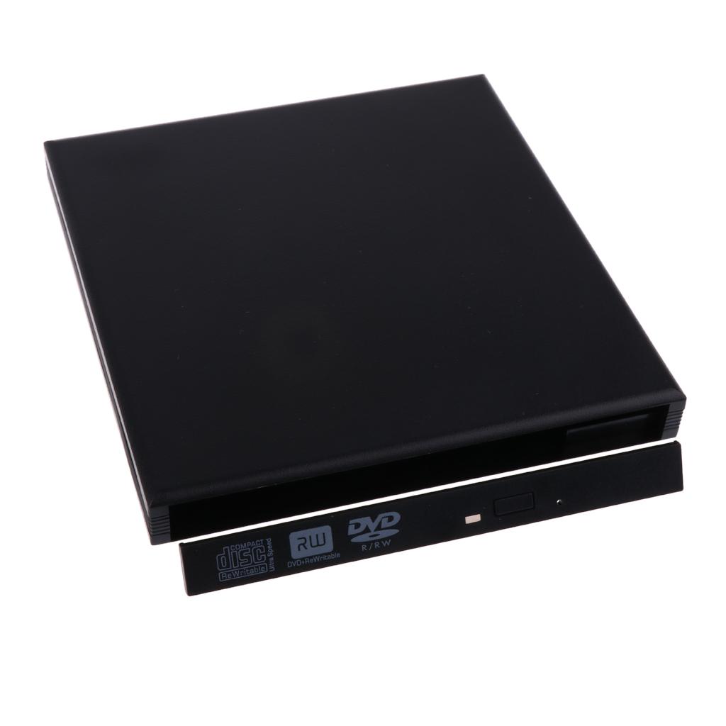 12.7mm USB 3.0 CD DVD RW Burner Optical Drive External Enclosure Case Only