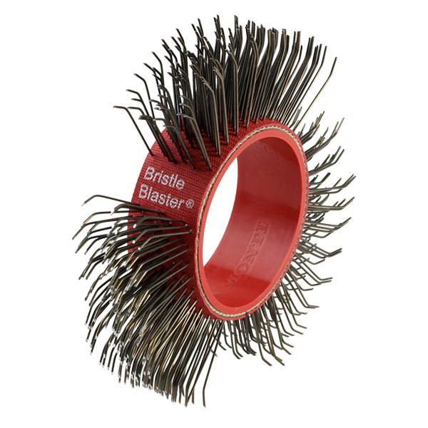 Đai tạo nhám cho máy tạo nhám Bristle Blaster, 23mm, thép, hộp 10 cái, mã BB-033-10