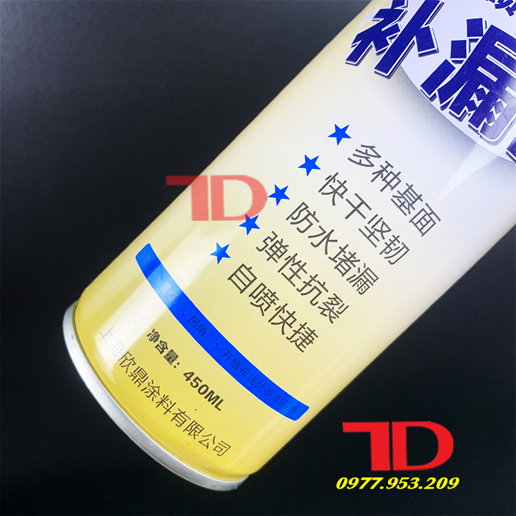 Bình Xịt Đa Năng Chống Thấm, Chống Dột Dột Waterproof Spray Polyurethane