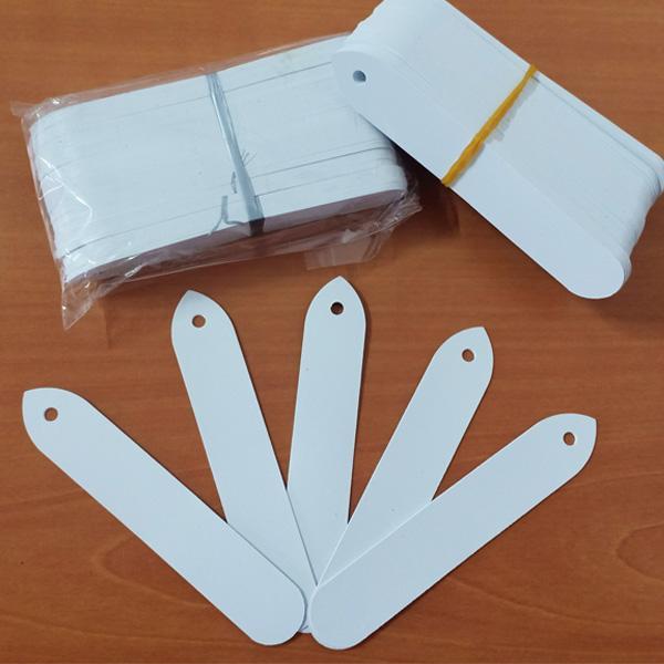Set 100 thẻ tag nhựa ghi tên hoa và cây đầu nhọn và tròn nhiều màu