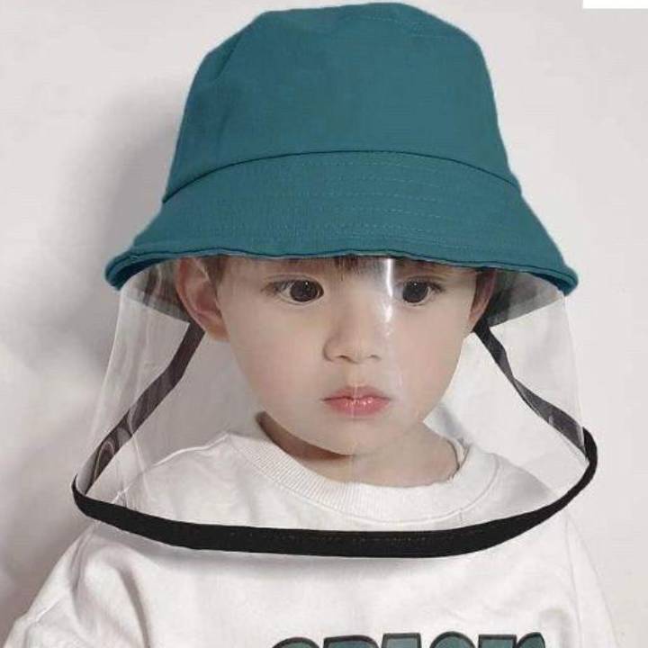 Mũ Thời Trang Có Màn Che Chống Bắn Nước Bọt, Ngăn Virus Và Chống Bụi